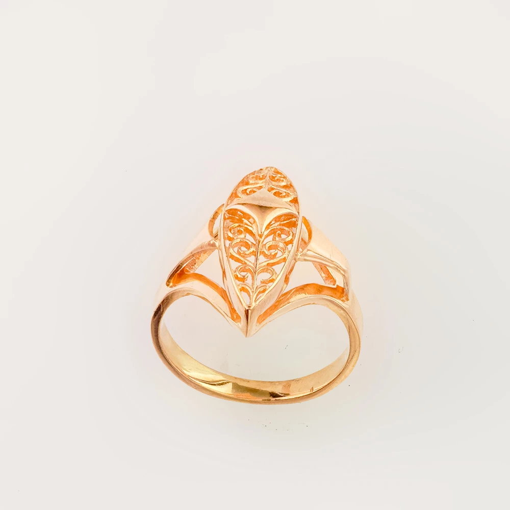 Кольцо из красного золота 585 пробы