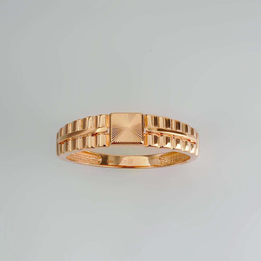 Кольцо из красного золота 585 пробы