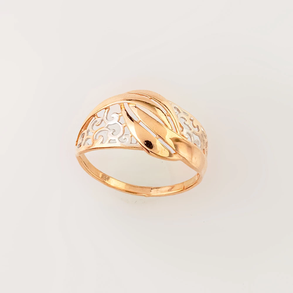 Кольцо из красного золота 585 пробы