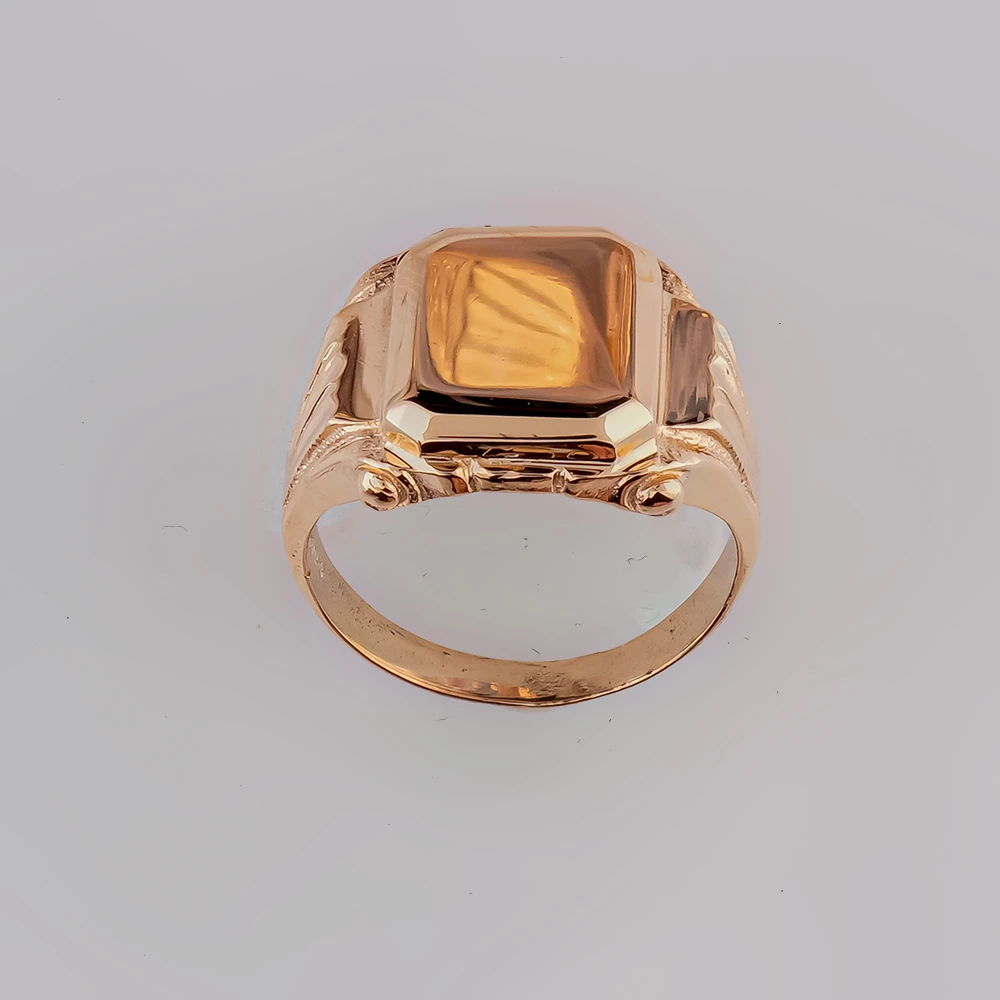 Кольцо из красного золота 583 пробы