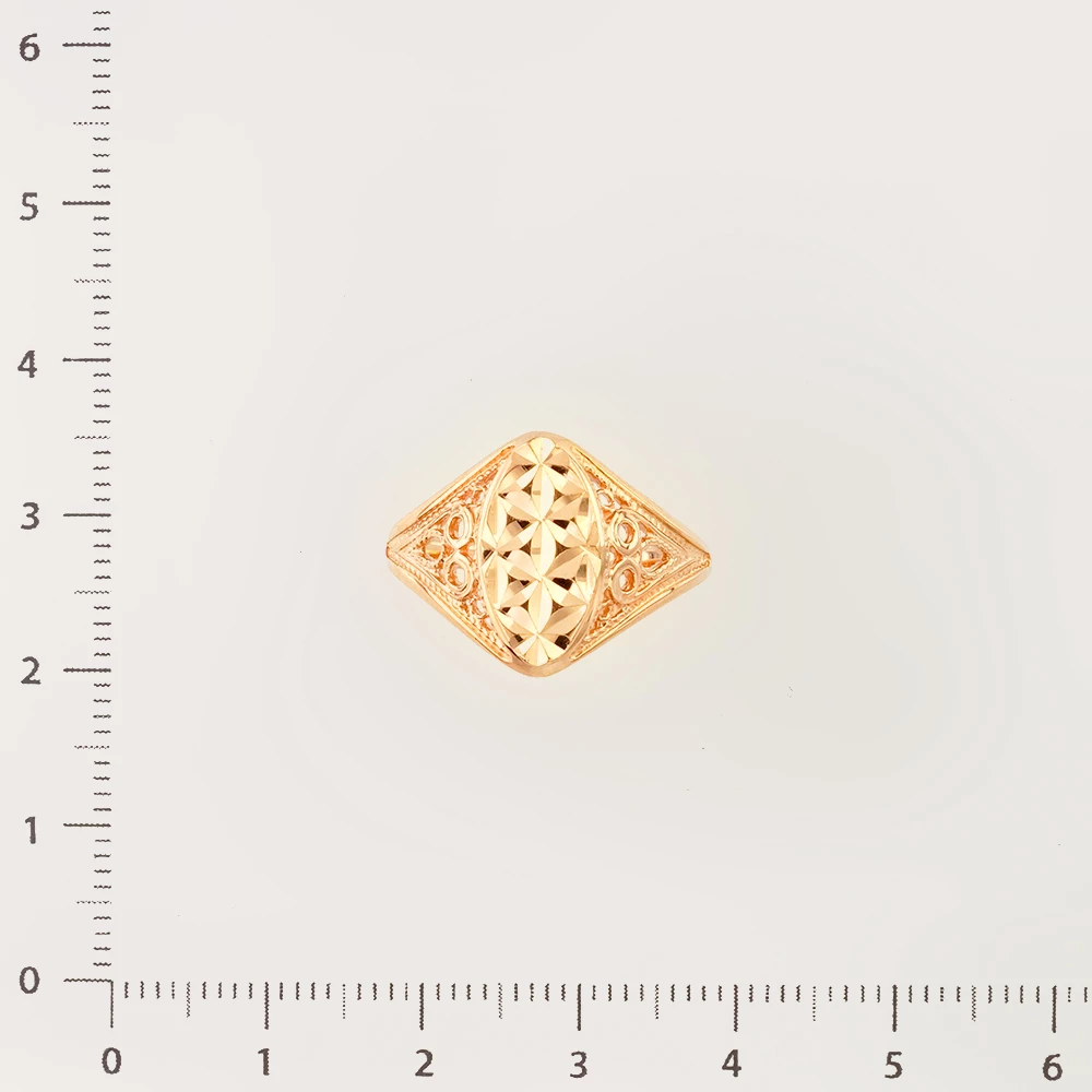 Кольцо из красного золота 585 пробы