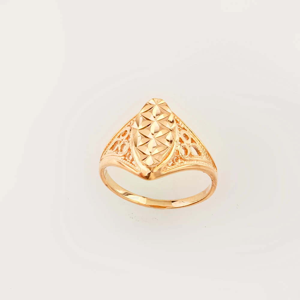 Кольцо из красного золота 585 пробы