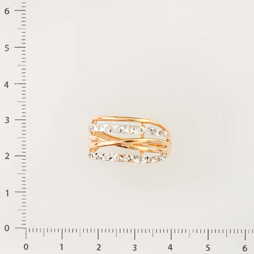 Кольцо из красного золота 375 пробы