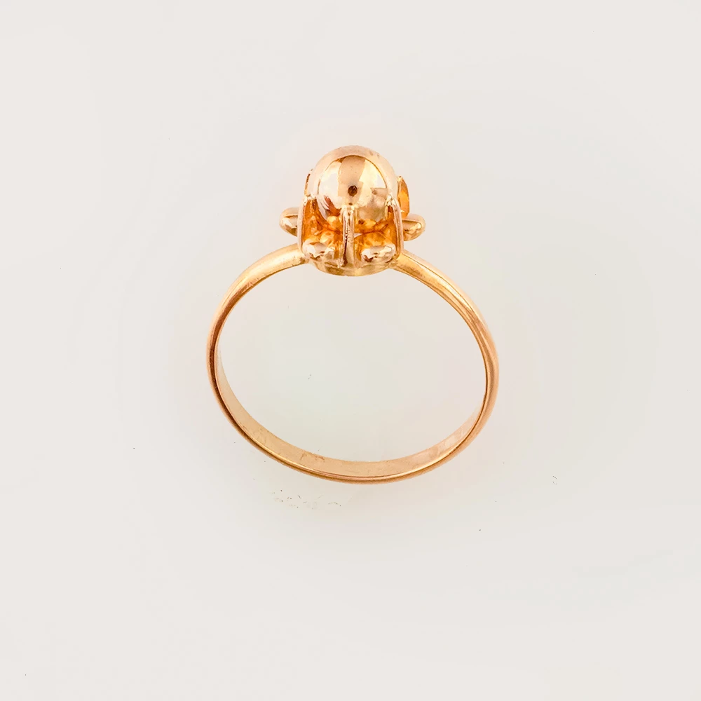 Кольцо из красного золота 583 пробы