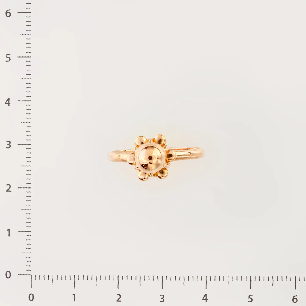 Кольцо из красного золота 583 пробы