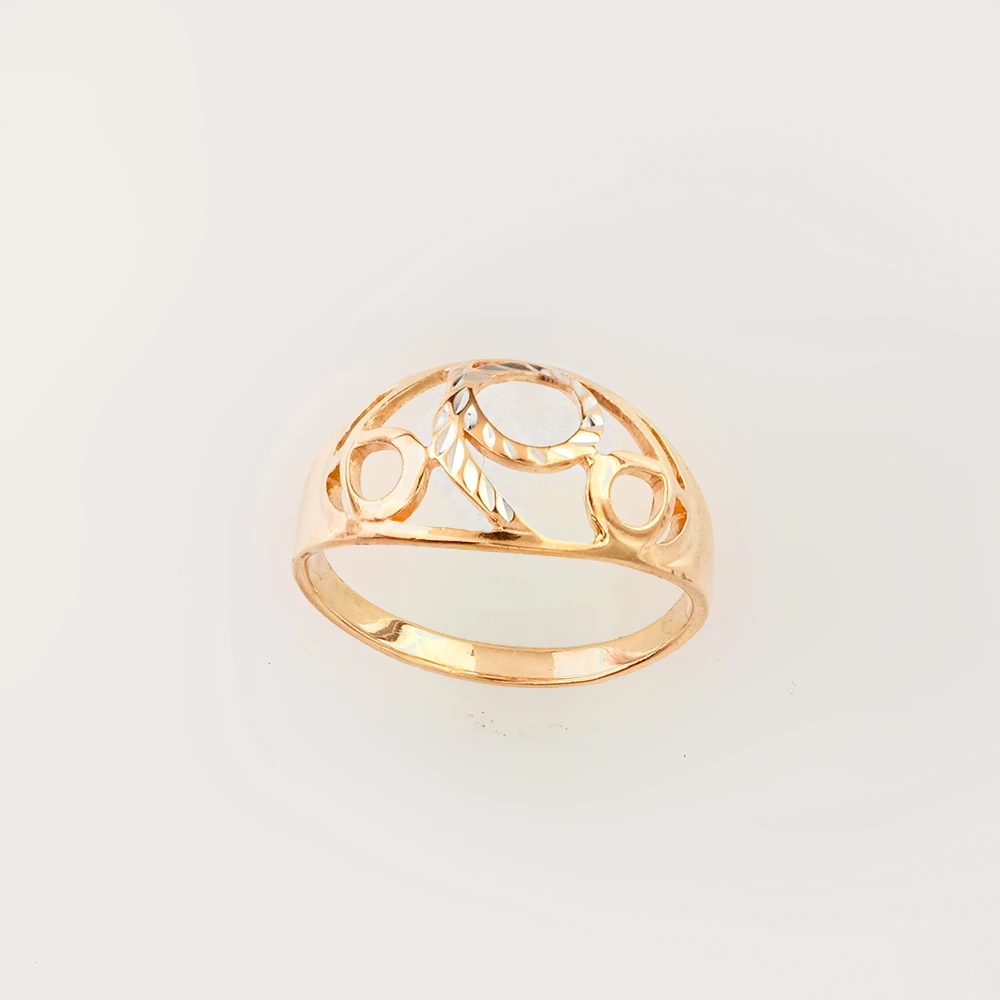 Кольцо из красного золота 585 пробы