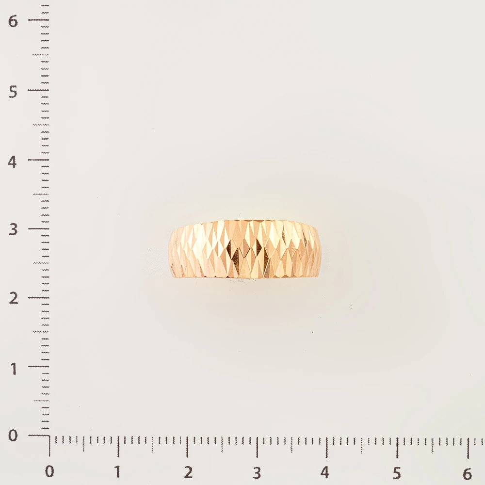 Кольцо из красного золота 585 пробы