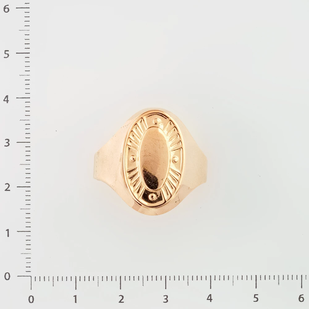 Кольцо из красного золота 583 пробы