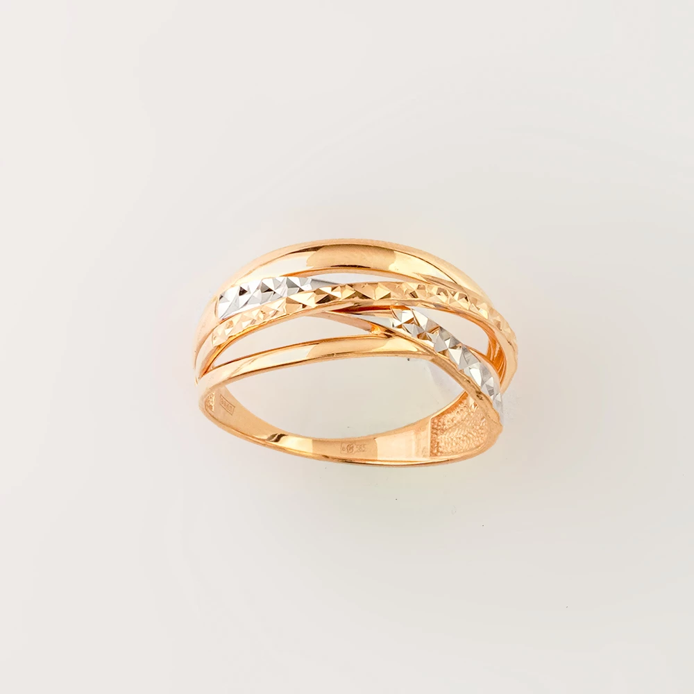 Кольцо из красного золота 585 пробы