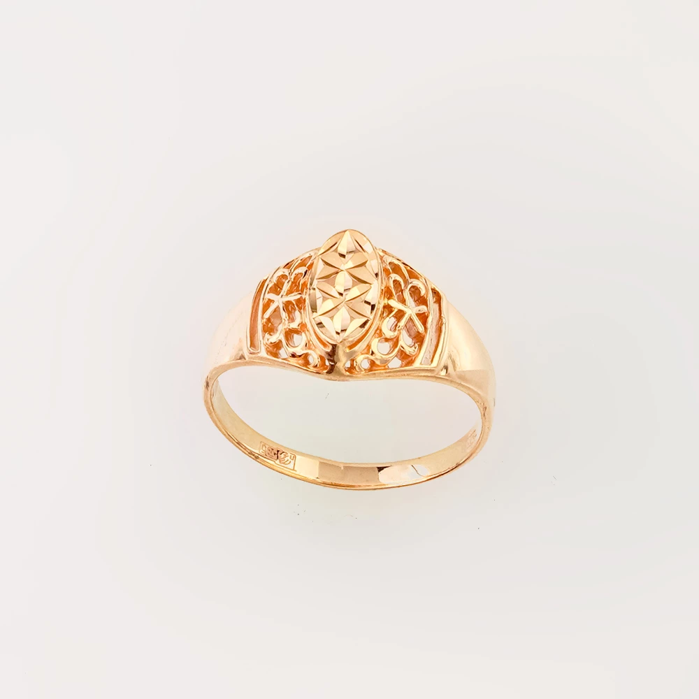 Кольцо из красного золота 585 пробы