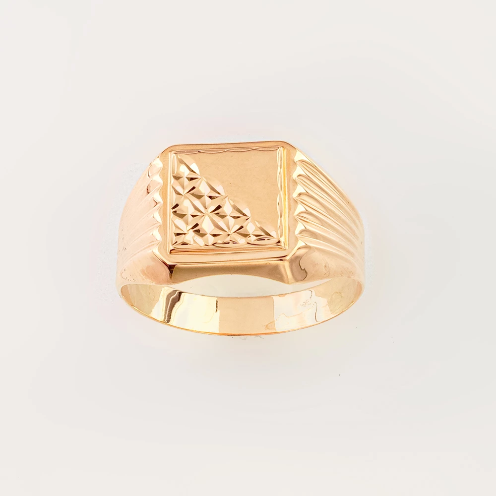 Кольцо из красного золота 585 пробы