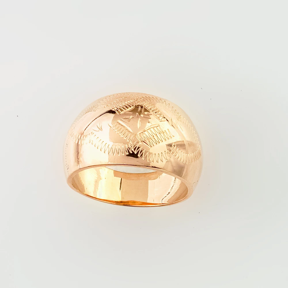 Кольцо из красного золота 583 пробы