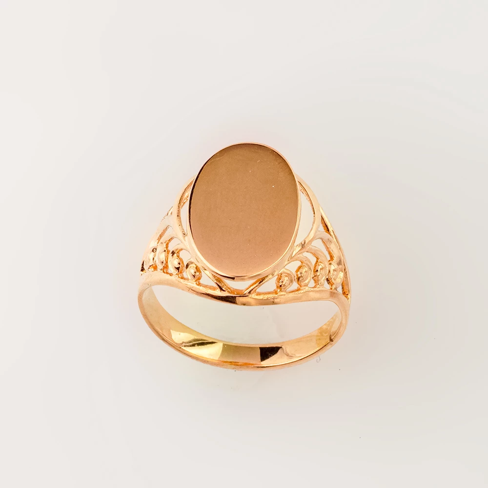 Кольцо из красного золота 585 пробы