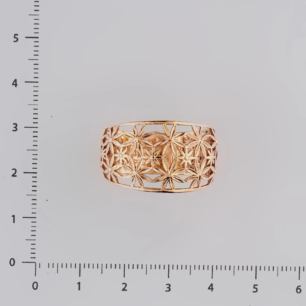 Кольцо из красного золота 585 пробы