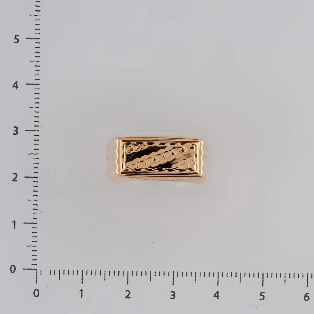 Кольцо из красного золота 585 пробы