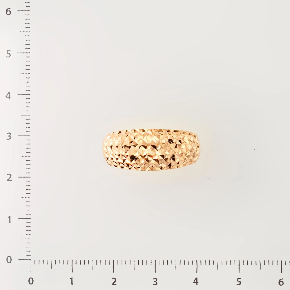 Кольцо из красного золота 585 пробы