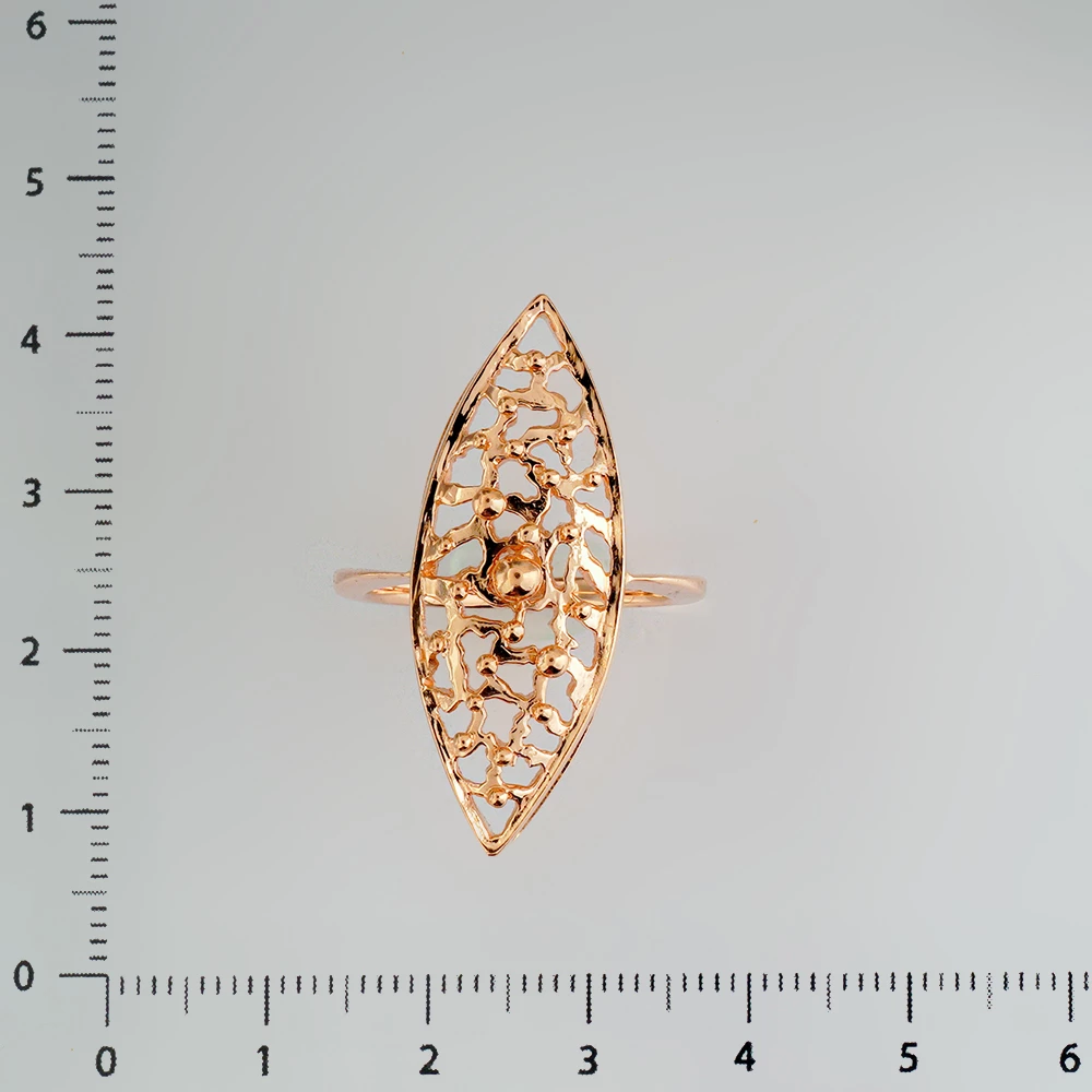 Кольцо из красного золота 583 пробы