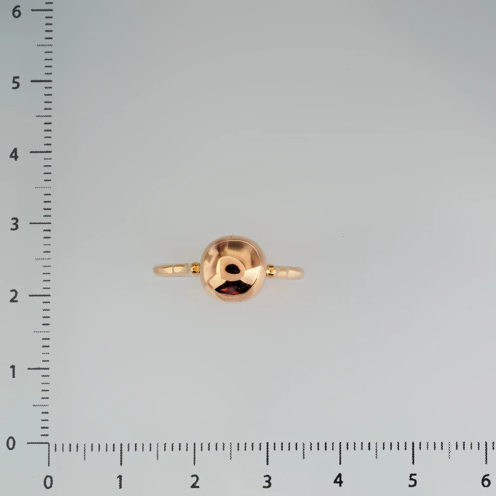 Кольцо из красного золота 585 пробы