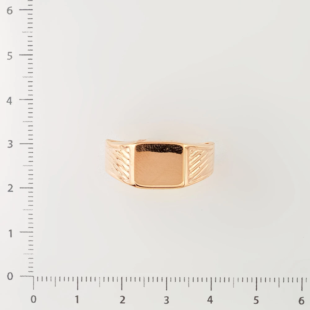 Кольцо из красного золота 585 пробы