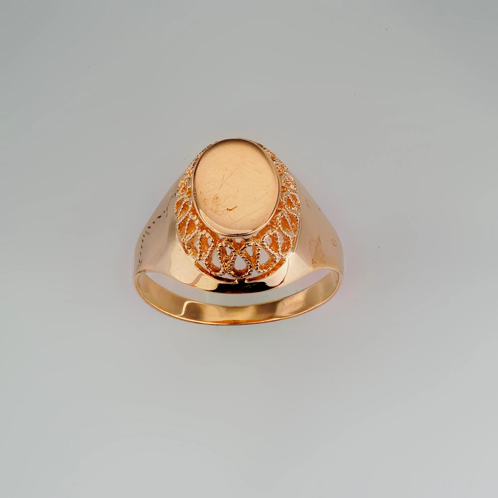 Кольцо из красного золота 585 пробы