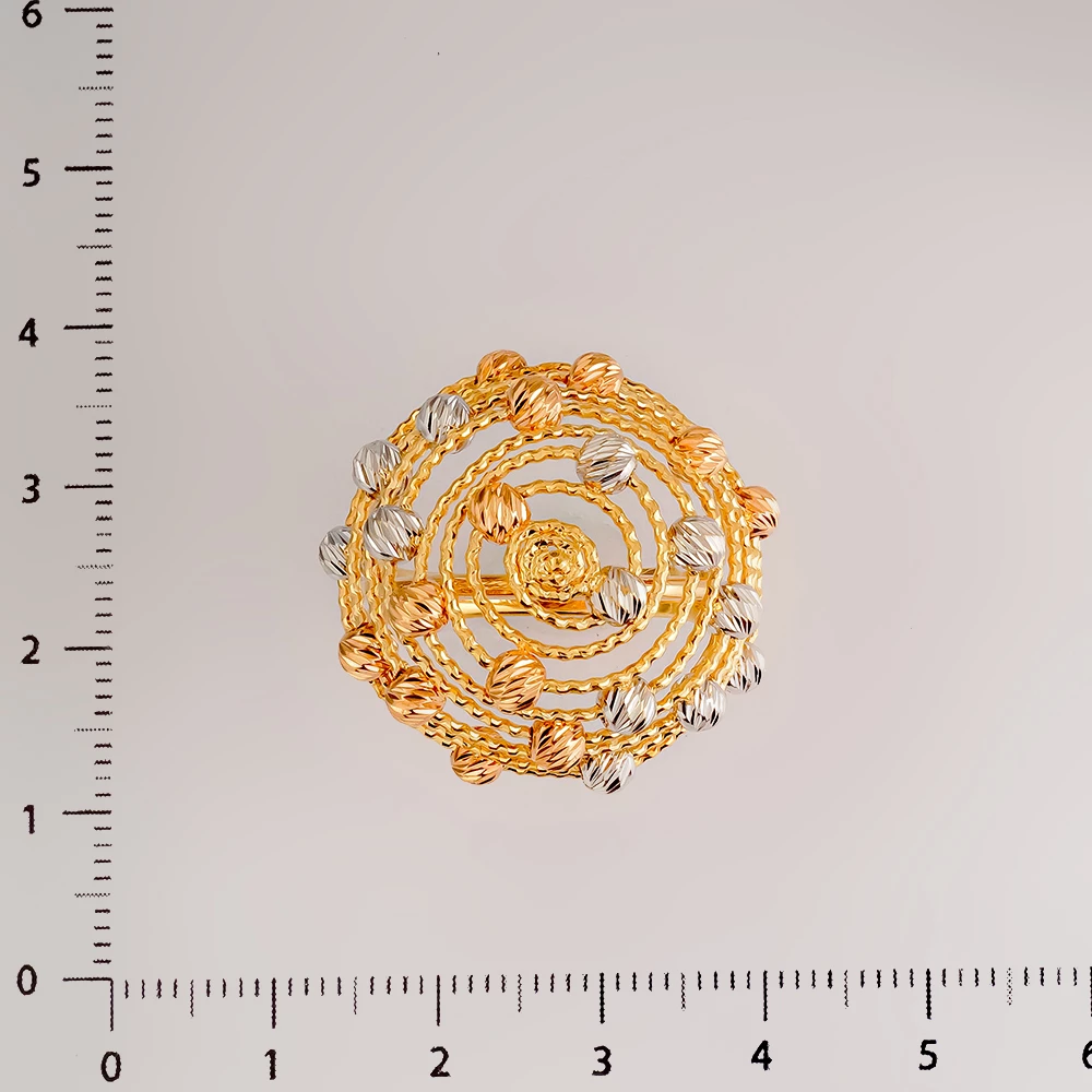 Кольцо из желтого золота 585 пробы