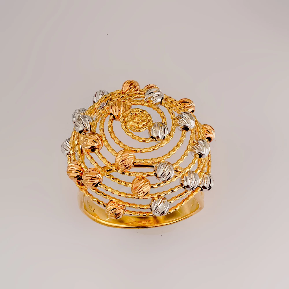 Кольцо из желтого золота 585 пробы