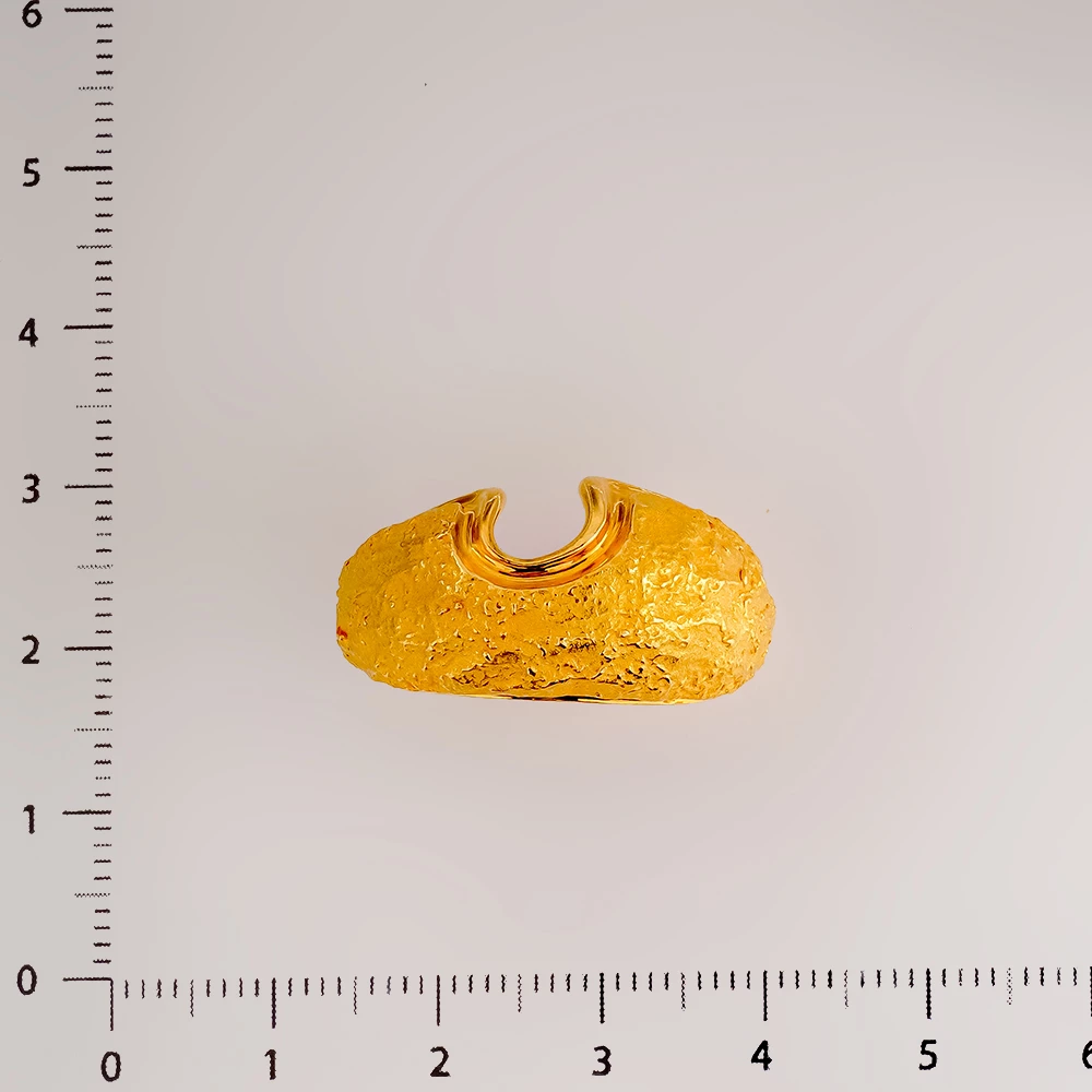 Кольцо из желтого золота 750 пробы