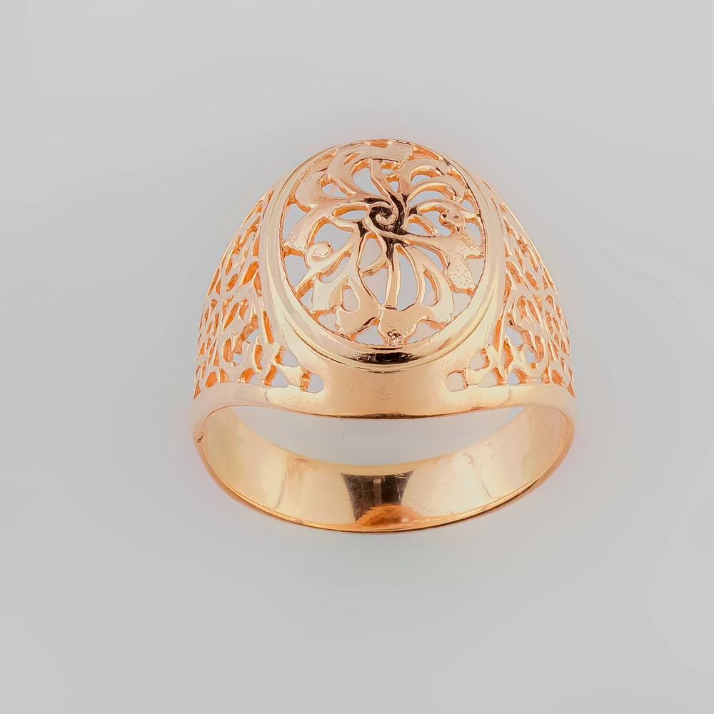 Кольцо из красного золота 583 пробы