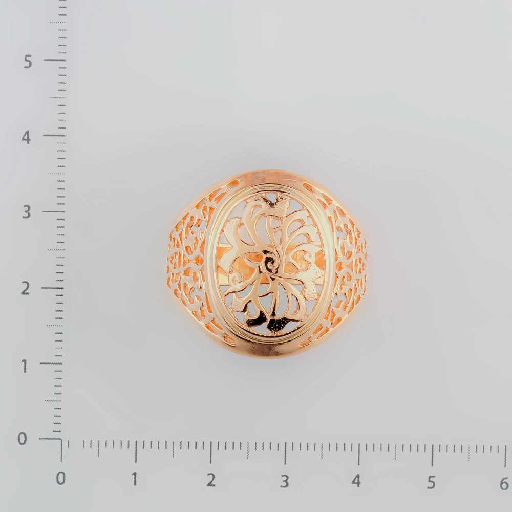 Кольцо из красного золота 583 пробы