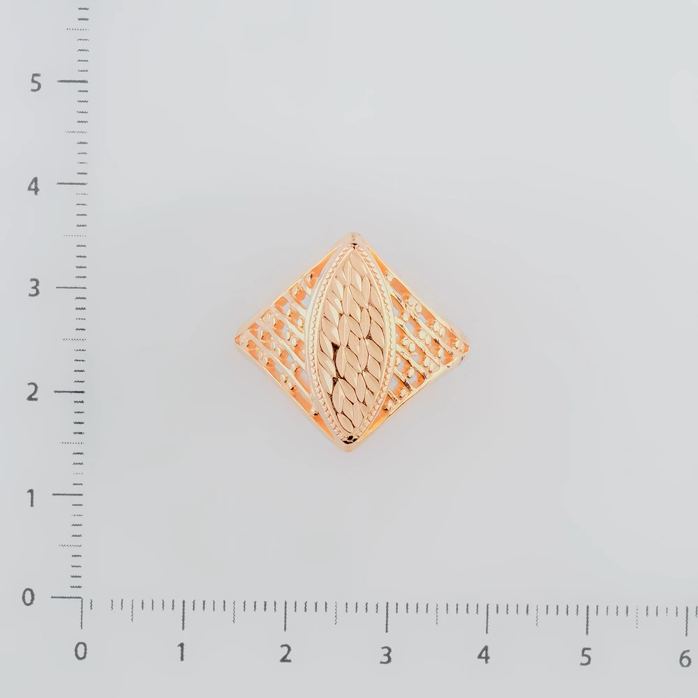 Кольцо из красного золота 585 пробы