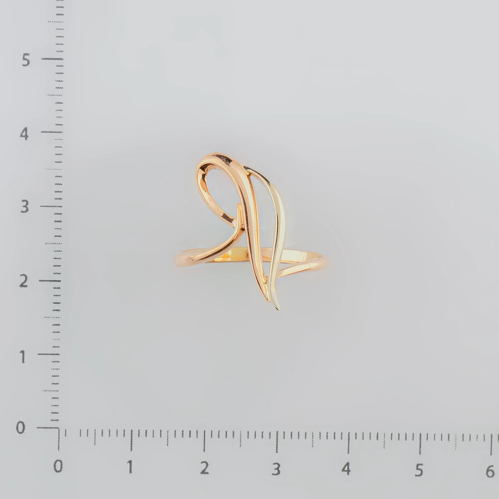 Кольцо из красного золота 585 пробы