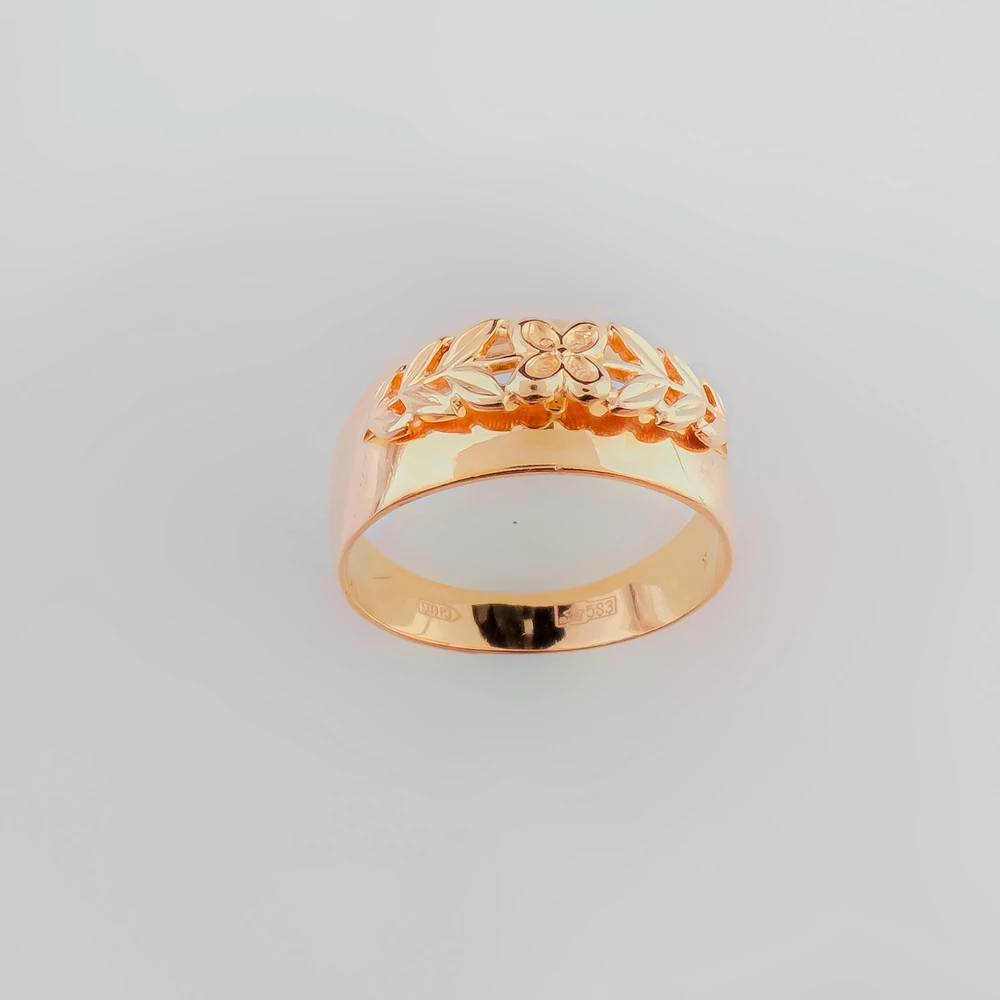 Кольцо из красного золота 583 пробы