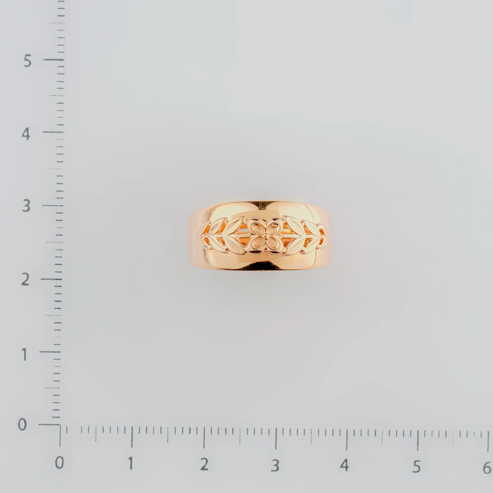 Кольцо из красного золота 583 пробы