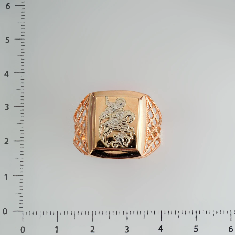 Кольцо из красного золота 585 пробы