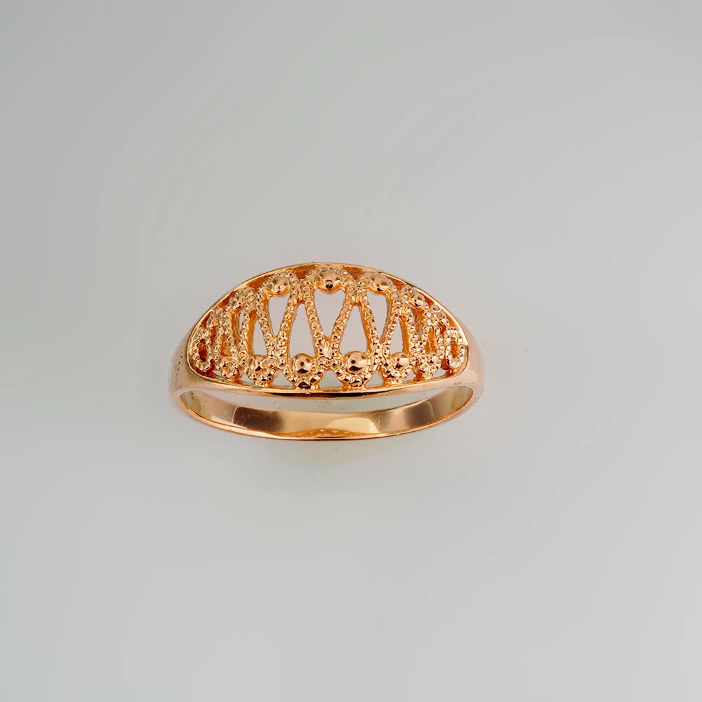 Кольцо из красного золота 585 пробы