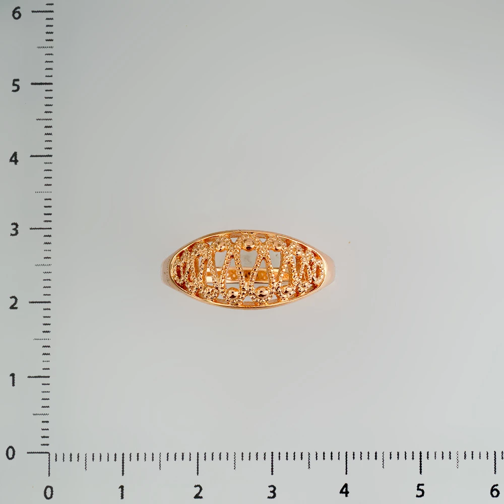 Кольцо из красного золота 585 пробы