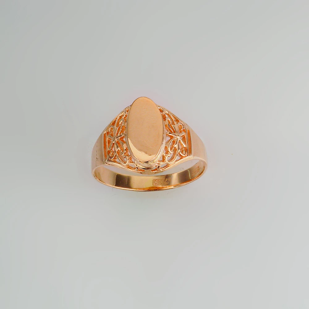 Кольцо из красного золота 585 пробы