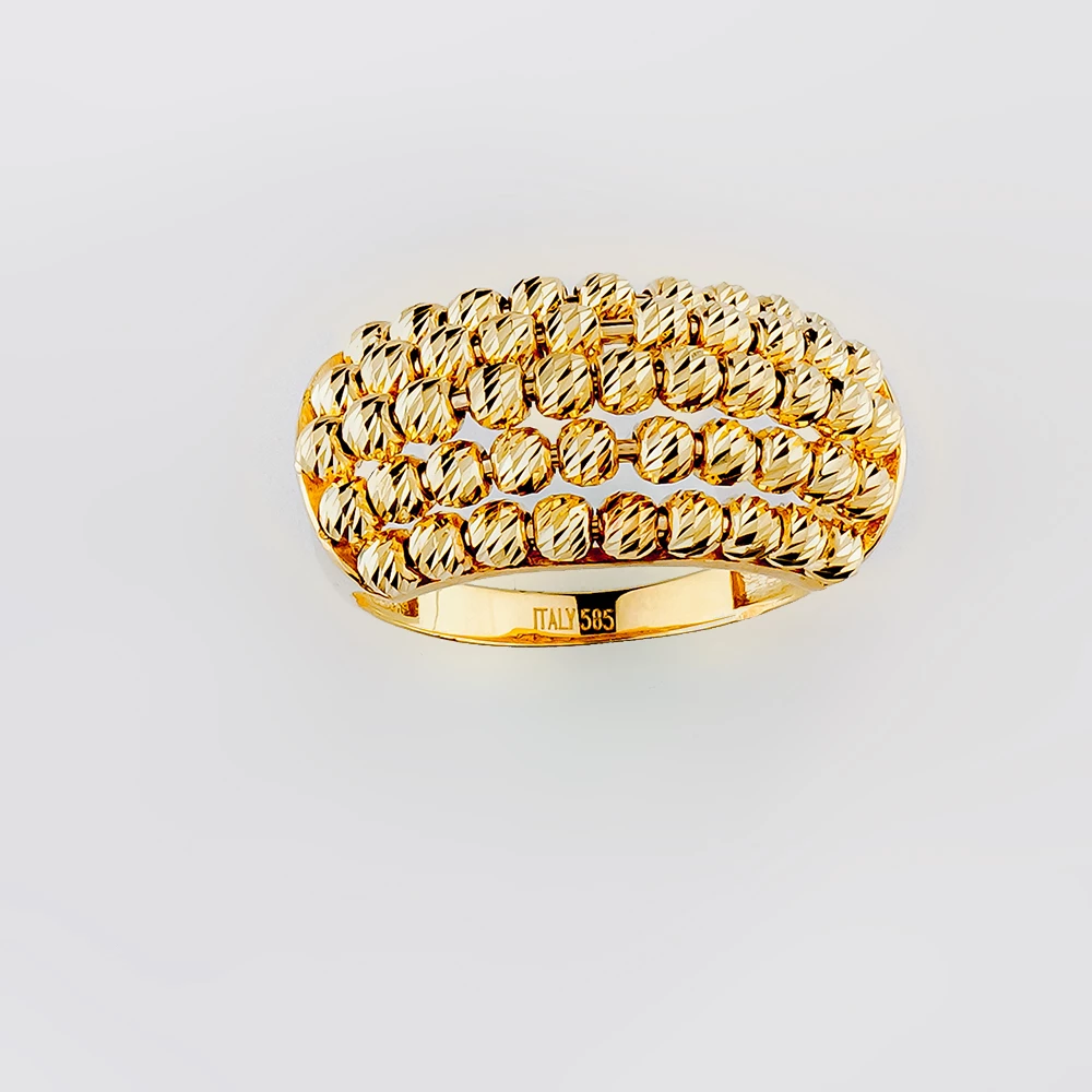 Кольцо из желтого золота 585 пробы