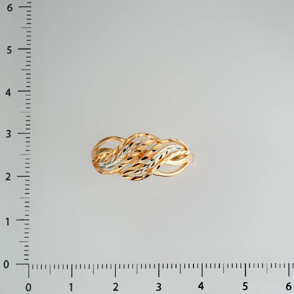 Кольцо из красного золота 585 пробы