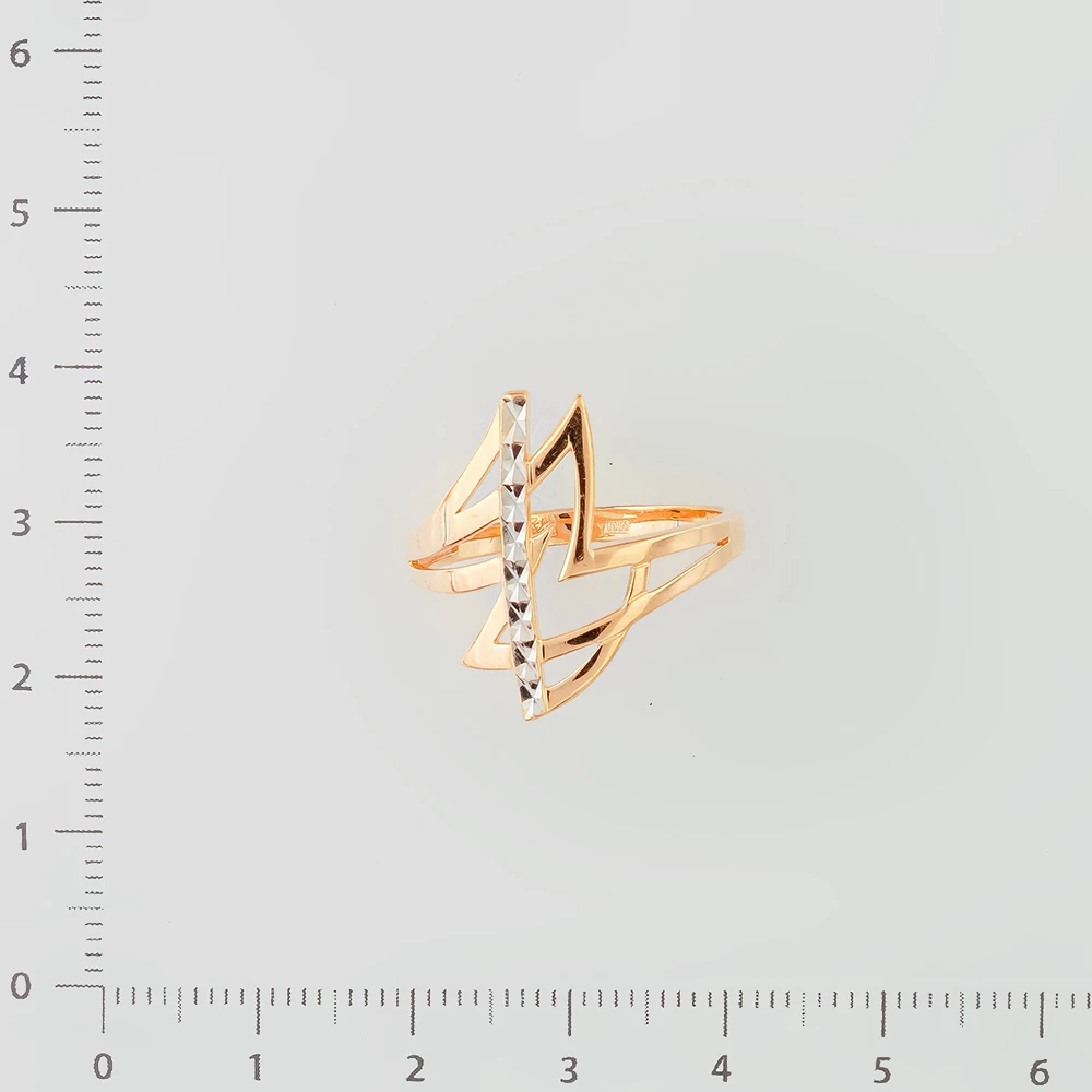 Кольцо из красного золота 585 пробы