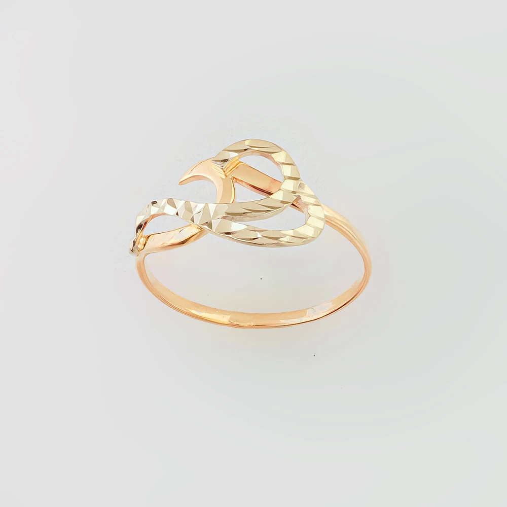 Кольцо из красного золота 585 пробы