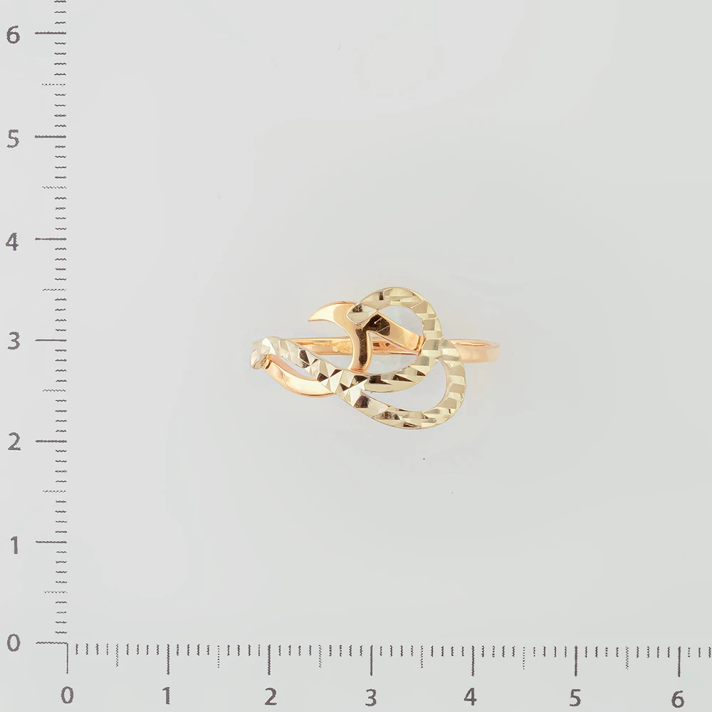 Кольцо из красного золота 585 пробы