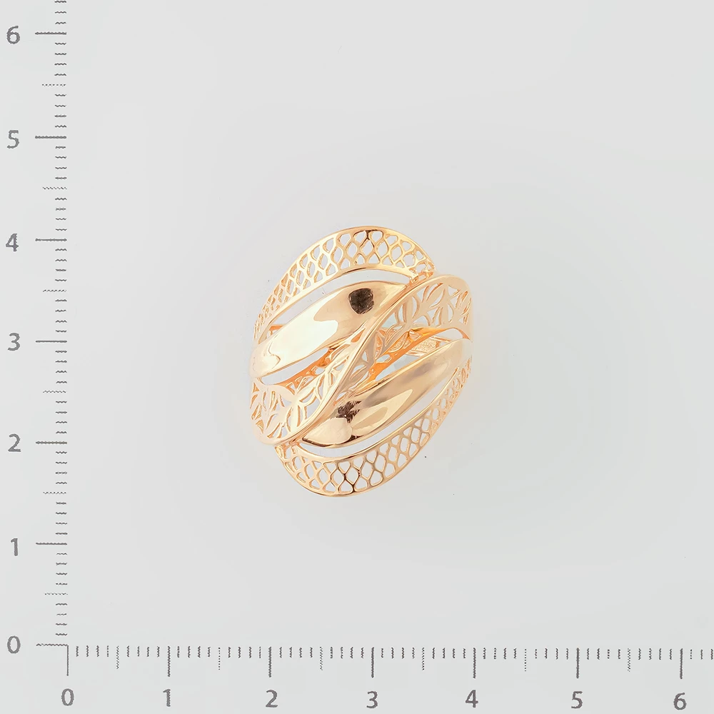 Кольцо из красного золота 585 пробы