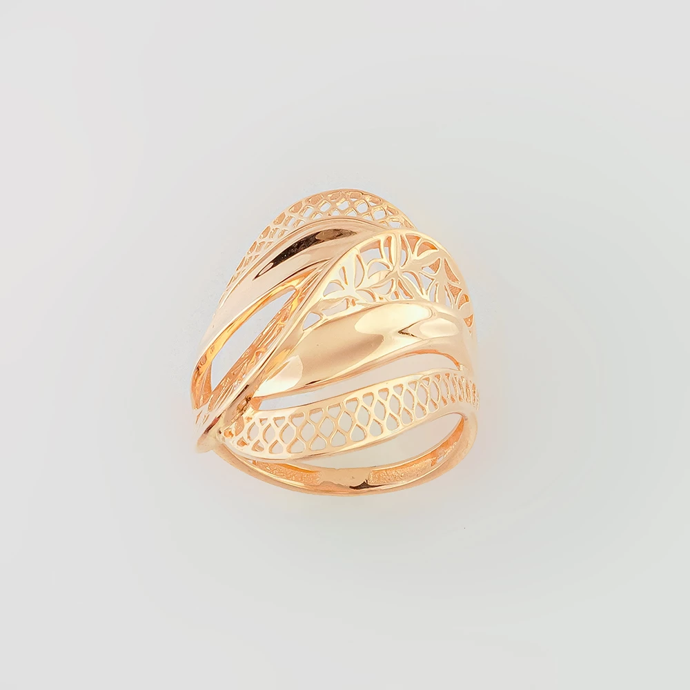 Кольцо из красного золота 585 пробы