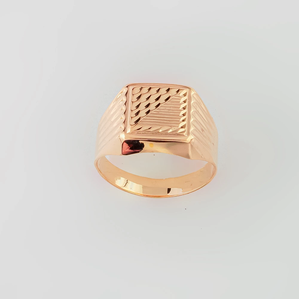 Кольцо из красного золота 585 пробы