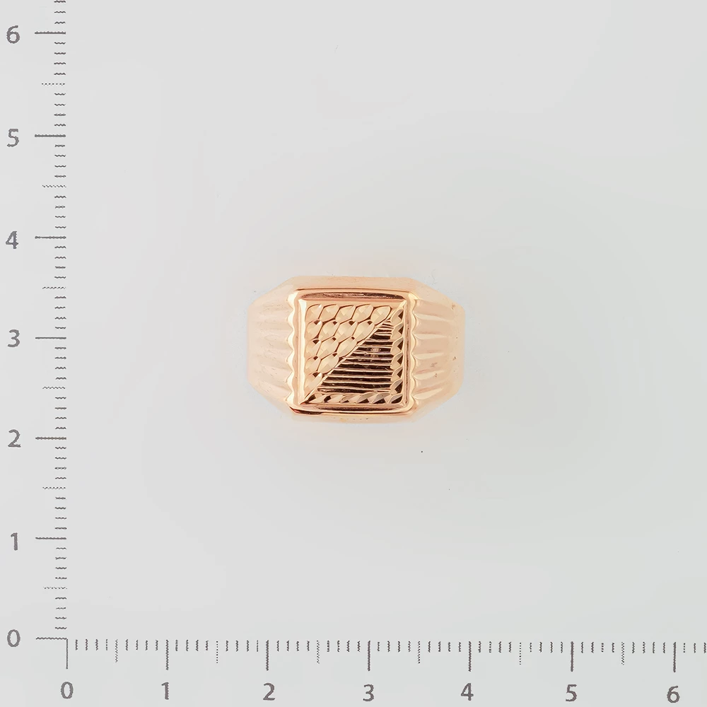 Кольцо из красного золота 585 пробы