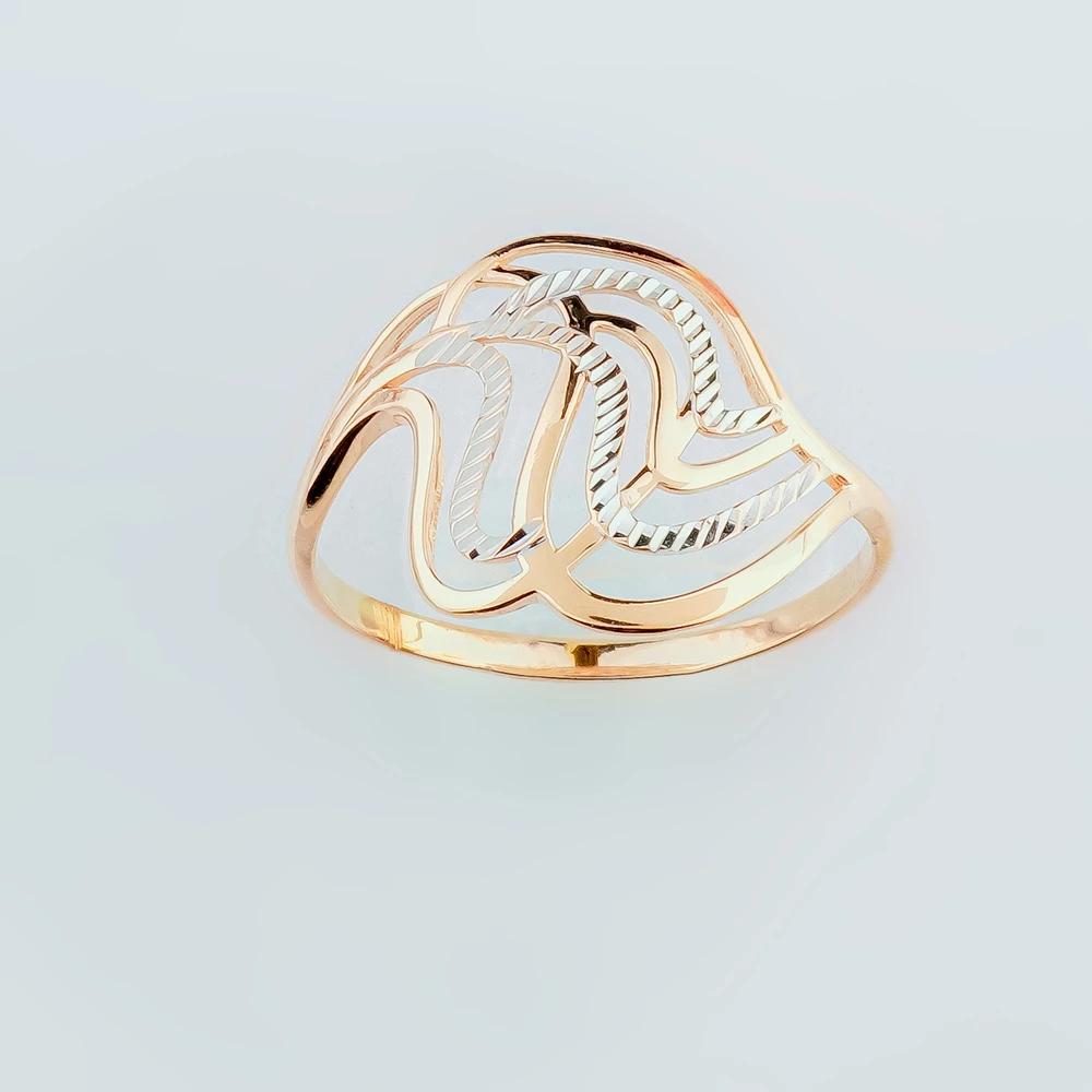 Кольцо из красного золота 585 пробы