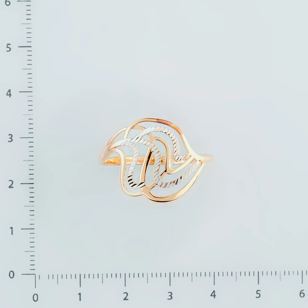 Кольцо из красного золота 585 пробы