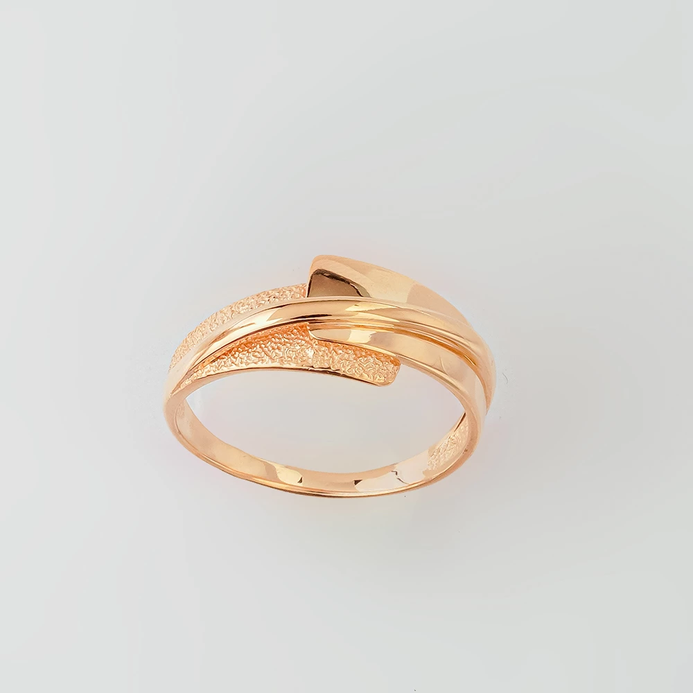 Кольцо из красного золота 585 пробы