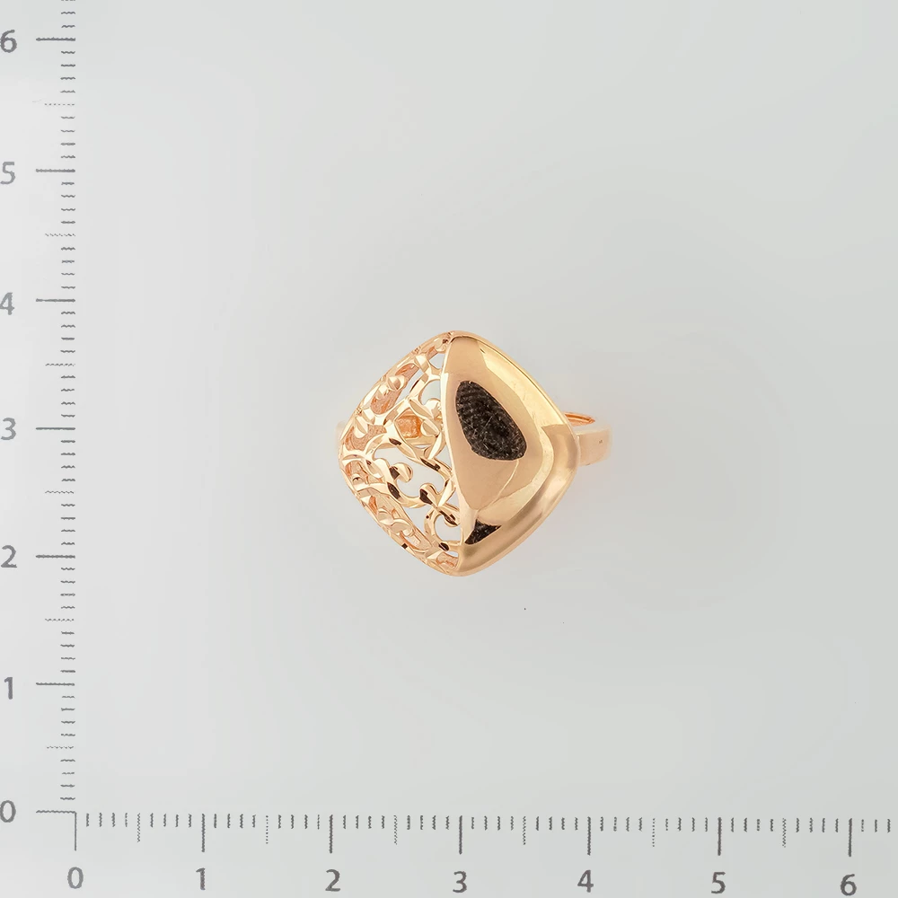 Кольцо из красного золота 585 пробы